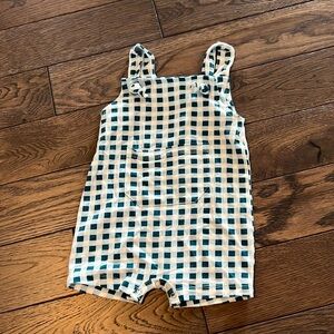 Kate Quinn Patch Pocket Shortie Overall - modal